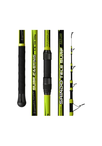 Ryobi Shindo 4.25m 100-300gr Teleskopik Surf Olta Kamışı
