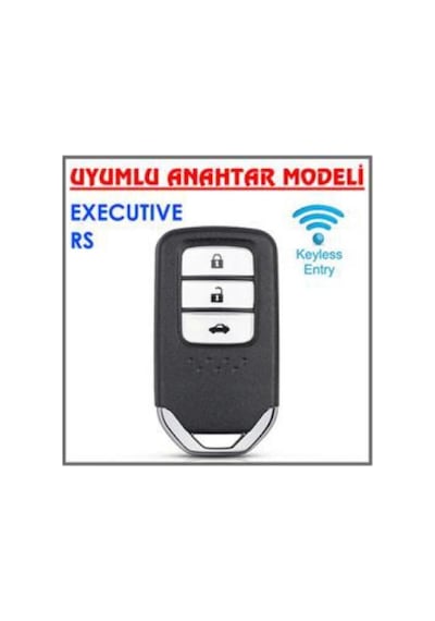 Gma Keys Honda Civic Fc5 Crv Hrv Sustasız Anahtarsız Çaliştırma Modeli Nano Anahtar Kabı Kılıfı Gri Renk