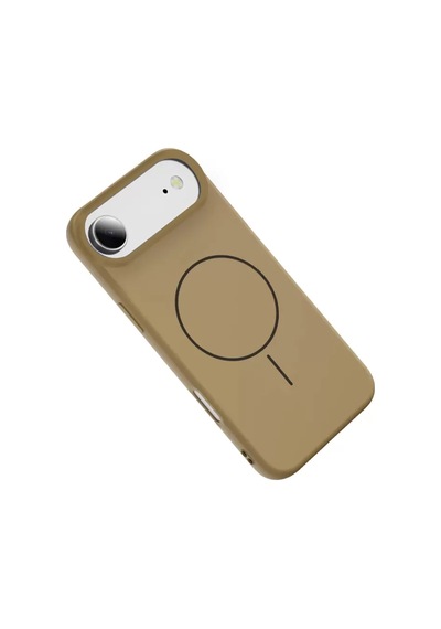 Joko Apple Uyumlu iPhone 17 Air Jully Magsafe Kapak - Çöl Titanyum Kılıf