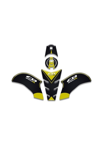 Honda Cb250r Uyumlu Tank Pad Set 2018-2024 03 Diğer