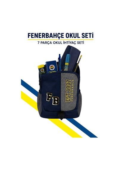 Fenerbahçe 7 Parça Okul İhtiyaç Seti