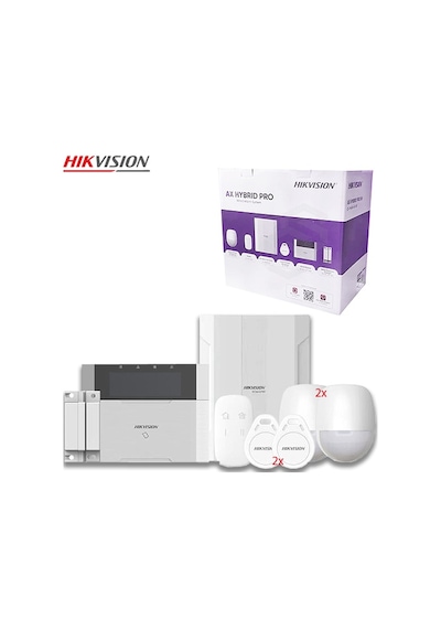 Hikvision Ds-pha64-kıt-we Ax Hibrit Pro Kit 868mhz Kablolu Alarm Seti