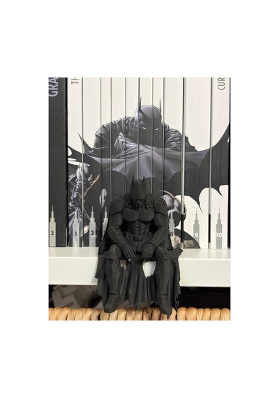 Batman Sitting On Ledge Figürü - Arkham Knight