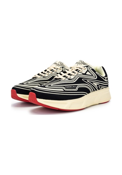 Fessura Erkek Tekstil Siyah/kemik Sneakers & Spor Ayakkabı 1001 Rex001 Erk Ayk Y24 Black/bone Çok Renkli