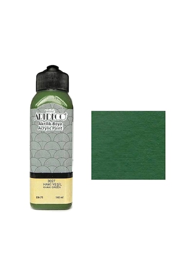 Akrılık Boya Artdeco Hakı Yesıl 140Ml. 3027