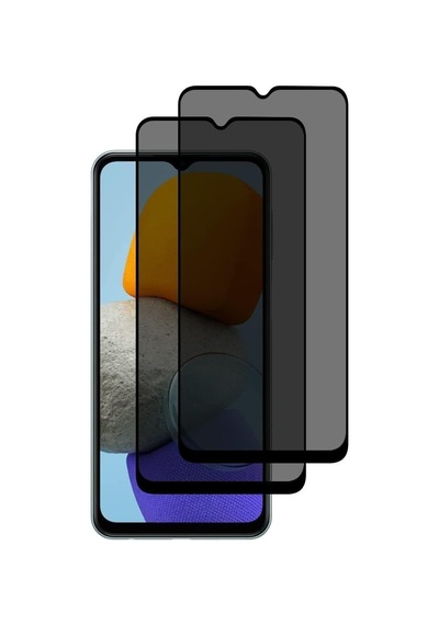 Oppo A15 - A15s Privacy Hayalet Ekran Koruyucu 2 Adet - 9h Temperli Cam, Yan Görünme Engelleyici, Tam Kaplama
