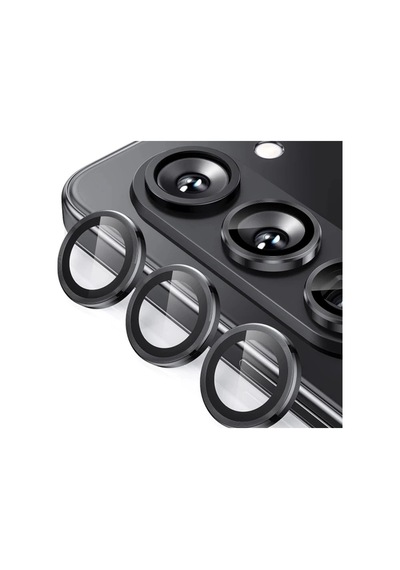 Samsung Uyumlu Galaxy Z Fold 5 Valdez Metal Kamera Lens - Siyah Çok Renkli