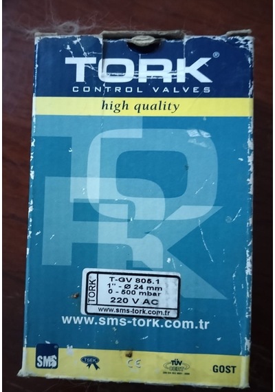 Tork Selonoid Valf 1" Vana 24 Mm 0.5 Bar 220 V - T-gv 805.1 & S8011.05
