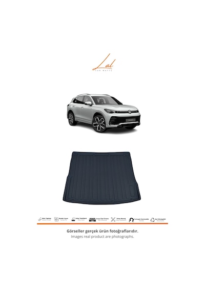 Volkswagen 2024+ 3d Havuzlu Paspas Üst Kademe Bagaj Havuzu Seti