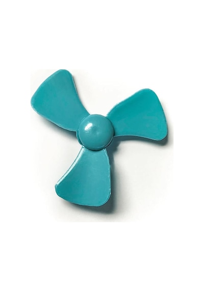 50mm 3 Kanat Oyuncak Pervane Rüzgar Gülü Su Botu Rc Dıy Motor Propeller