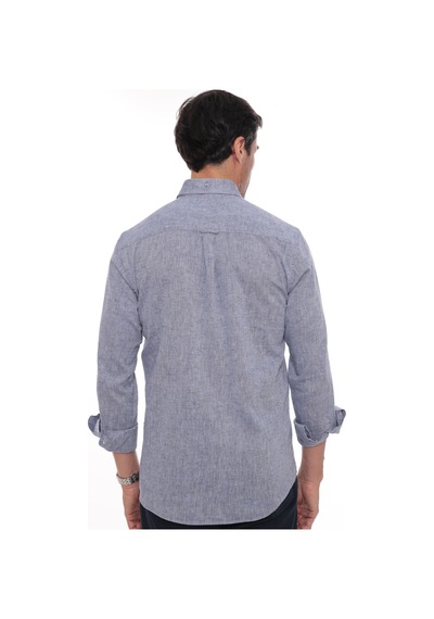 Slim Fit Uzun Kol Yaka Düğmeli Nefes Alan Keten Hediye Kutulu Erkek Gömlek Fs-004548 - İndigo-3228 Indigo Slim Fit Uzun Kol Yaka Düğmeli Nefes Alan Keten Hediye Kutulu Erkek Gömlek Fs-004548 - İndigo-3228 Indigo
