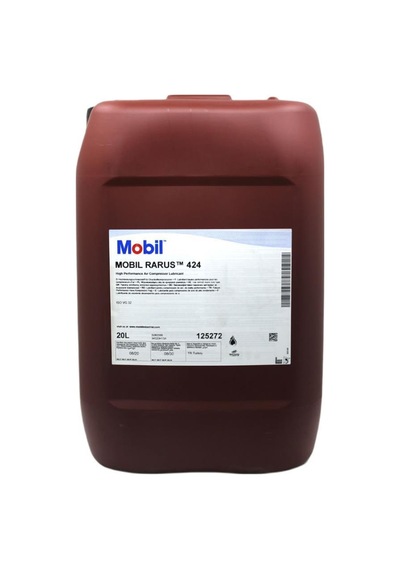 Mobil Rarus 424 Üstün Performanslı Hava Kompresörü Yağı 20 L