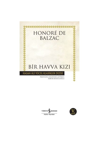Bir Havva Kızı - Hasan Ali Yücel Klasikleri - Yqbx-664058