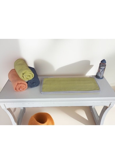 Özdilek Double Colour El-yüz Havlusu 50x90 Yeşil Gri