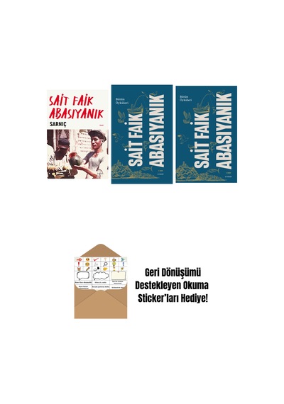 Sarnıç + Bütün Öyküleri - Sait Faik Abasıyanık Ciltli + Bütün Öyküleri - Sait Faik Abasıyanık + Okuma Sticker'ları