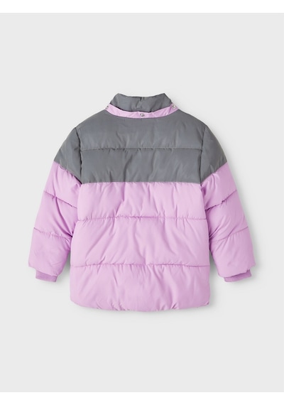 Name It Kapüşonlu Lila Kız Çocuk Mont 13218467 001