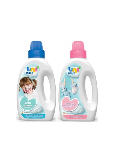 Çamaşır Deterjanı 1500 Ml + Çamaşır Yumuşatıcısı 1500 Ml Diğer