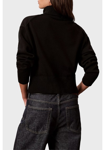 Calvin Klein Logolu % 100 Pamuk Balıkçı Yaka Kazak Lv047h329gub1 Kadın Kazak Lv047h329g Ub1 Siyah Calvin Klein Logolu % 100 Pamuk Balıkçı Yaka Kazak Lv047h329gub1 Kadın Kazak Lv047h329g Ub1 Siyah