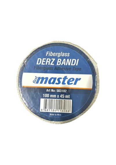 First Master Beze Derz Bandı Fileli Bant Alçıpan Bantı Derz Bandı 100 Mm X 45 Mt