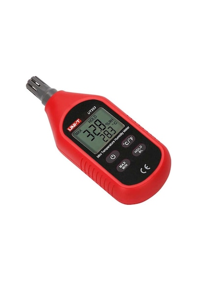 Unit Ut333 Lcd Mini Dijital Hava Sıcaklığı Ve Nem Ölçer