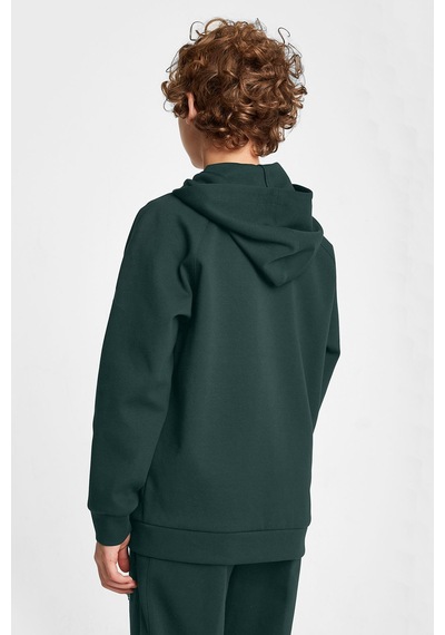 Lescon Çocuk Fermuarlı Kapüşonlu Sweatshirt 25n-3101 Yeşil
