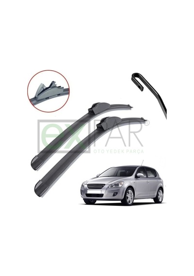 Kia Ceed Ön Cam Silecek Süpürgesi Takımı 2009 - 2011 Ceed Ön Silecek Sağ Sol