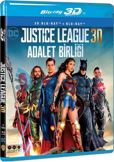 Justice League - Adalet Birliği 3D+2D Blu-Ray 2 Disk