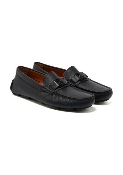 Oxford Klasik Erkek Mo-7574a043-7574 Giuseppe Mengoni Lacivert Antik B-127 Baskı Lacivert