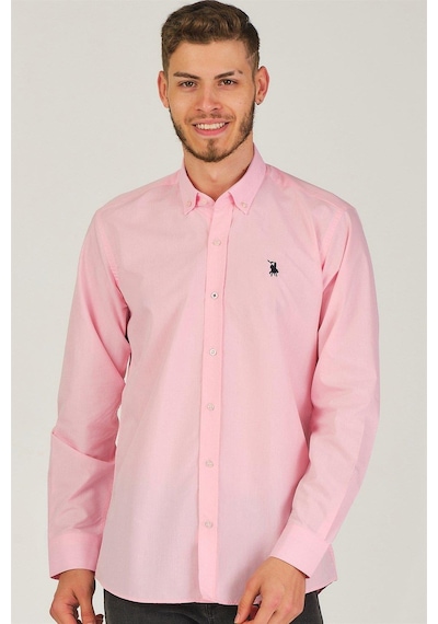 G925 Dewberry Erkek Gömlek-pembe Pembe
