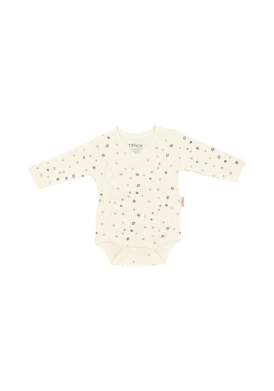 Tiffany Baby & Kids Tiffany Baby Basketboll Organik Theme Kruvaze Bebek Body 21022 Ekru