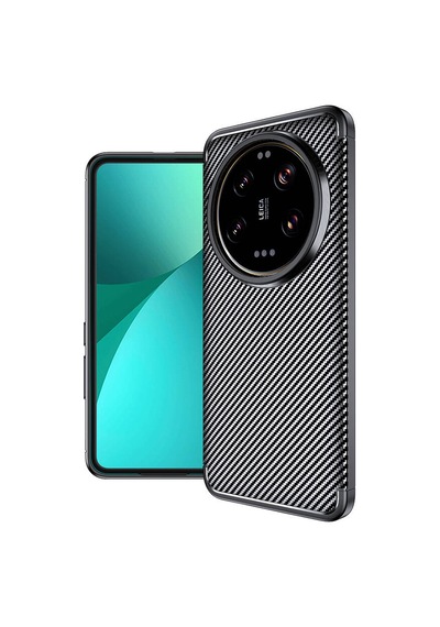 Xiaomi Mi 14 Ultra Kılıf Zore Negro Silikon Kapak Siyah