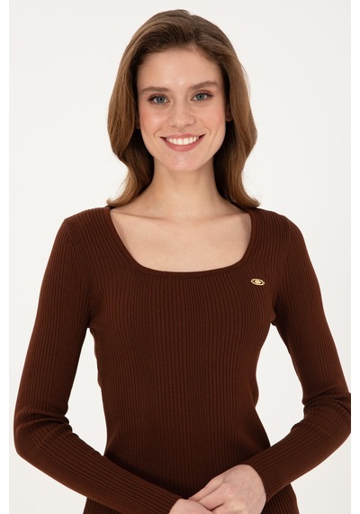 U.S. Polo Assn. U.s. Polo Assn. Kadın Kahverengi Kazak /triko 50314618-vr029