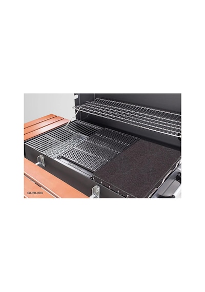Rehome Guruss Cg-075 Barbekü Mangal Kömürlü 75 Cm Kırmızı Tam Set