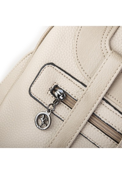 Nas Bag Kadın Sırt Çantası Kum Natural Eni :28 Cm, Boyu :40cm Çok Renkli