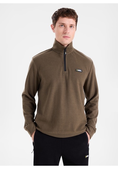National Geographic Haki Erkek Sweatshirt N6wm-swt4102