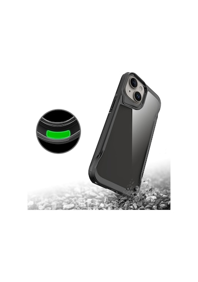 Apple Uyumlu iPhone 15 Tchs T-max Kılıf-renksiz Renksiz Renksiz