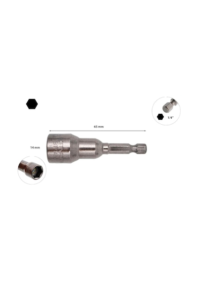Ceta Form 14 X 65 Mm Manyetik Lokma Bt/1465