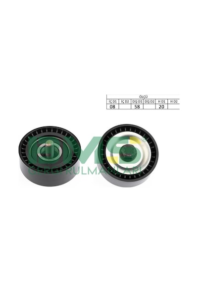 Bms 521 Alternatör Gergi Rulmanı Golf5/6-jetta-passat-scırocco-tıguan-a3-leon 1.4tsı 04-10 Blg-bmy-cava 03c145299m -