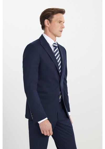 AC&Co / Altınyıldız Classics Erkek Lacı Ekstra Slim Fit Dar Kesim Kırlangıç Yaka Takım Elbise Lacı AC&Co / Altınyıldız Classics Erkek Lacı Ekstra Slim Fit Dar Kesim Kırlangıç Yaka Takım Elbise Lacı
