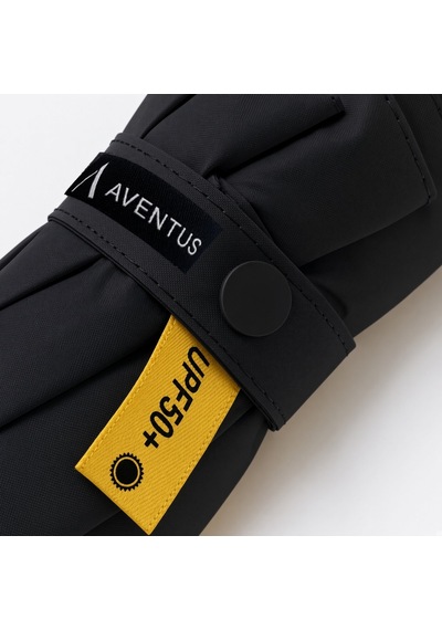 Aventus Kapsül Şemsiye - Uv Korumalı Güneş Şemsiyesi Siyah