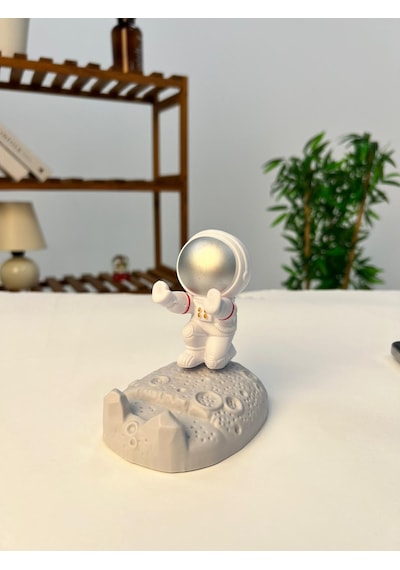 Favora Gri Astronot Telefon Tutacağı Model B