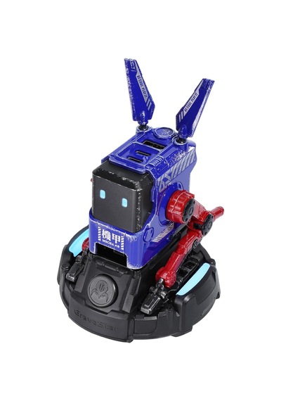 Gravastar Alpha65 Robot Figürlü 65w Hızlı Şarj Adaptörü Ve Şarj Standı, Mavi