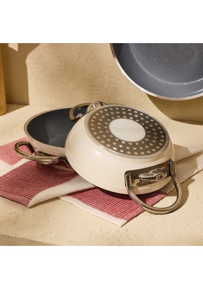 Kitchen Toscana Chef 3 Parça Seramik Tava Sahan Seti Çok Renkli