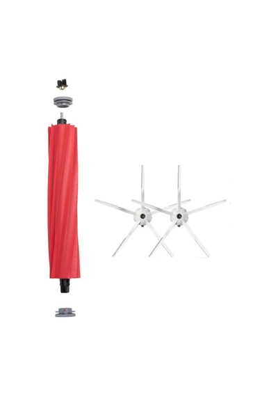 Roborockq7,q7 Max, Q7 Max Plus, Q7 Max Q380rr Robot Süpürge Uyumlu 3'lü Yedek Parça Seti