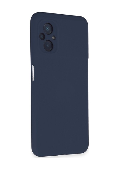 Poco M5 Kılıf Nano İçi Kadife Silikon - Lacivert Bz8683140470661