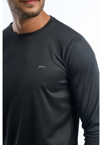 Slazenger ODIN I Erkek Tişört Koyu Gri