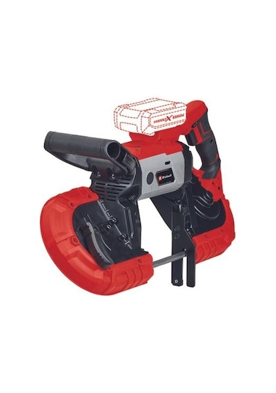 Einhell TE-MB 18/127 Li - Solo, Akülü Şerit Testere -  4504216