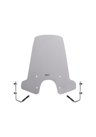 Gp Kompozit Vespa Gts 300 / 150 Universal Uyumlu Ön Cam Füme 69 Cm