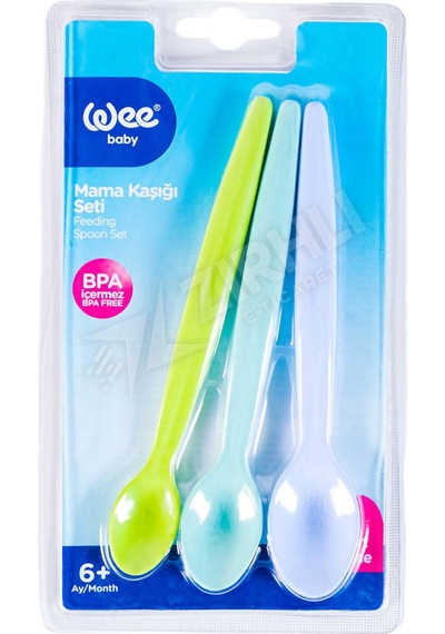 2 Adet Wee Baby Mama Kaşığı 3'lü