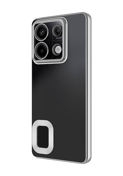 Zore Redmi Note 13 Pro 5g Kılıf Kamera Korumalı Logo Gösteren Msra Omega Kapak - Lacivert Lacivert
